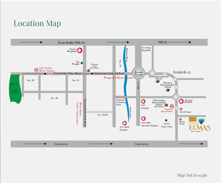 Spring Elmas location map